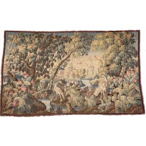 Aubusson Verdure Tapestry From The Louis XV Period 