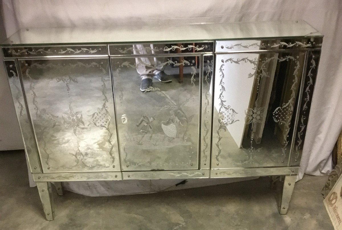 Venetian Ice Sideboard