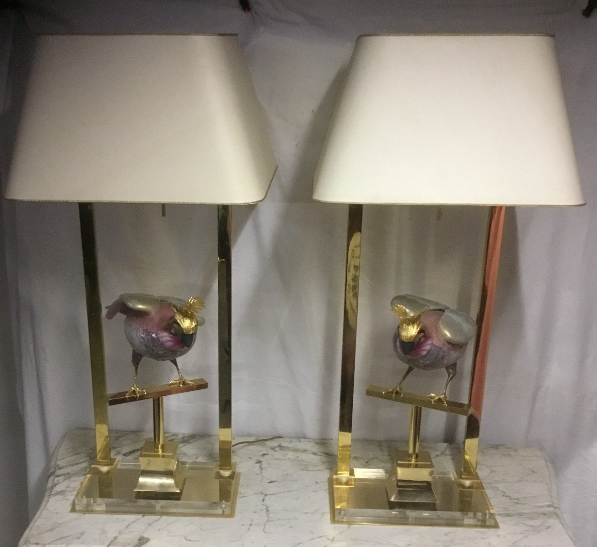 Pair Of Mangani Lamps