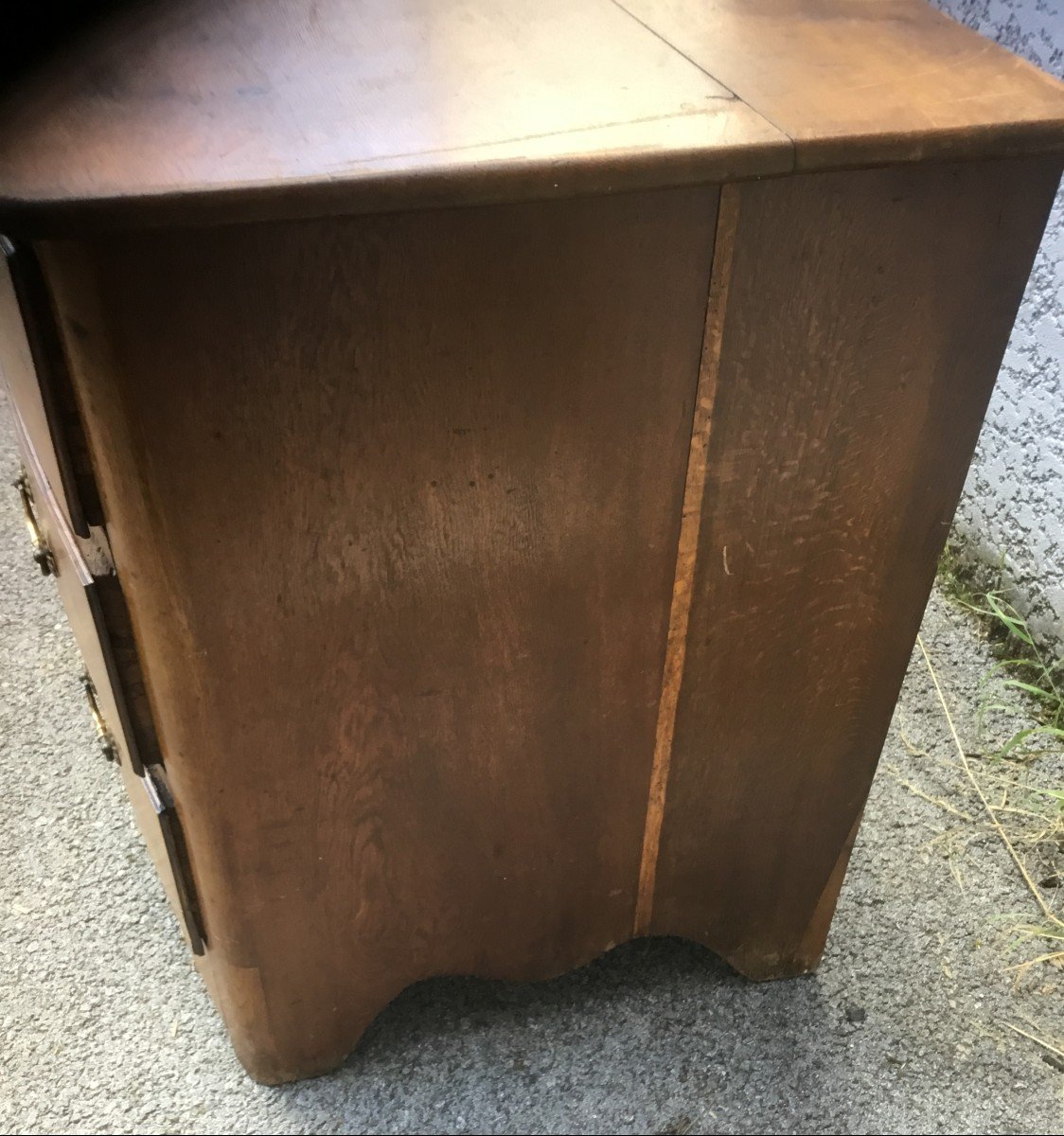 18th Century Oak Chest Of Drawers-photo-4