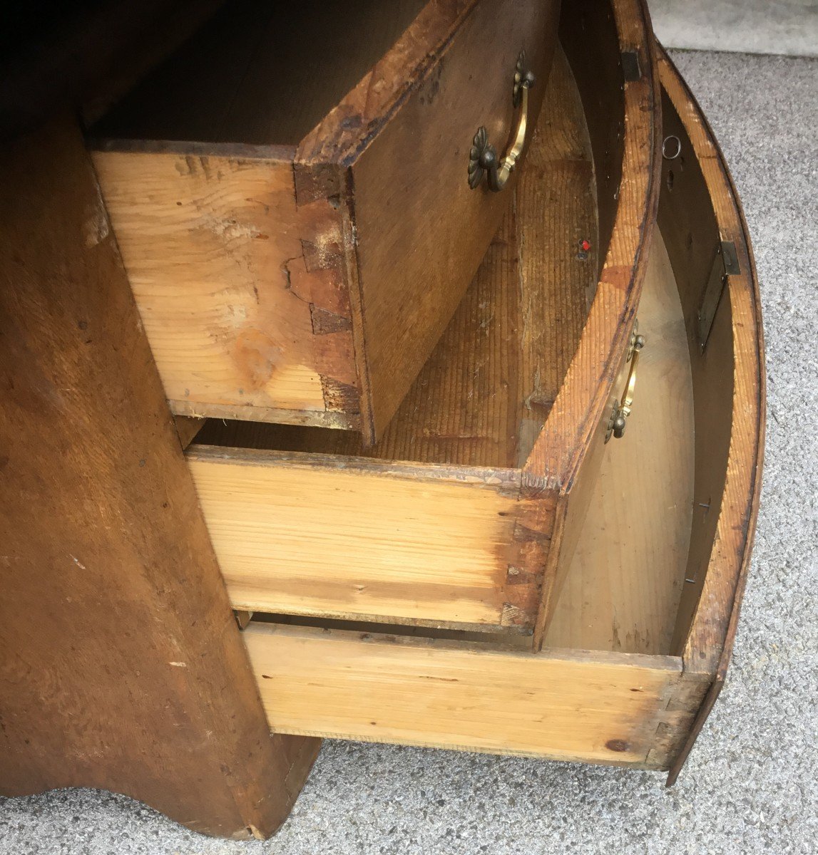 18th Century Oak Chest Of Drawers-photo-4