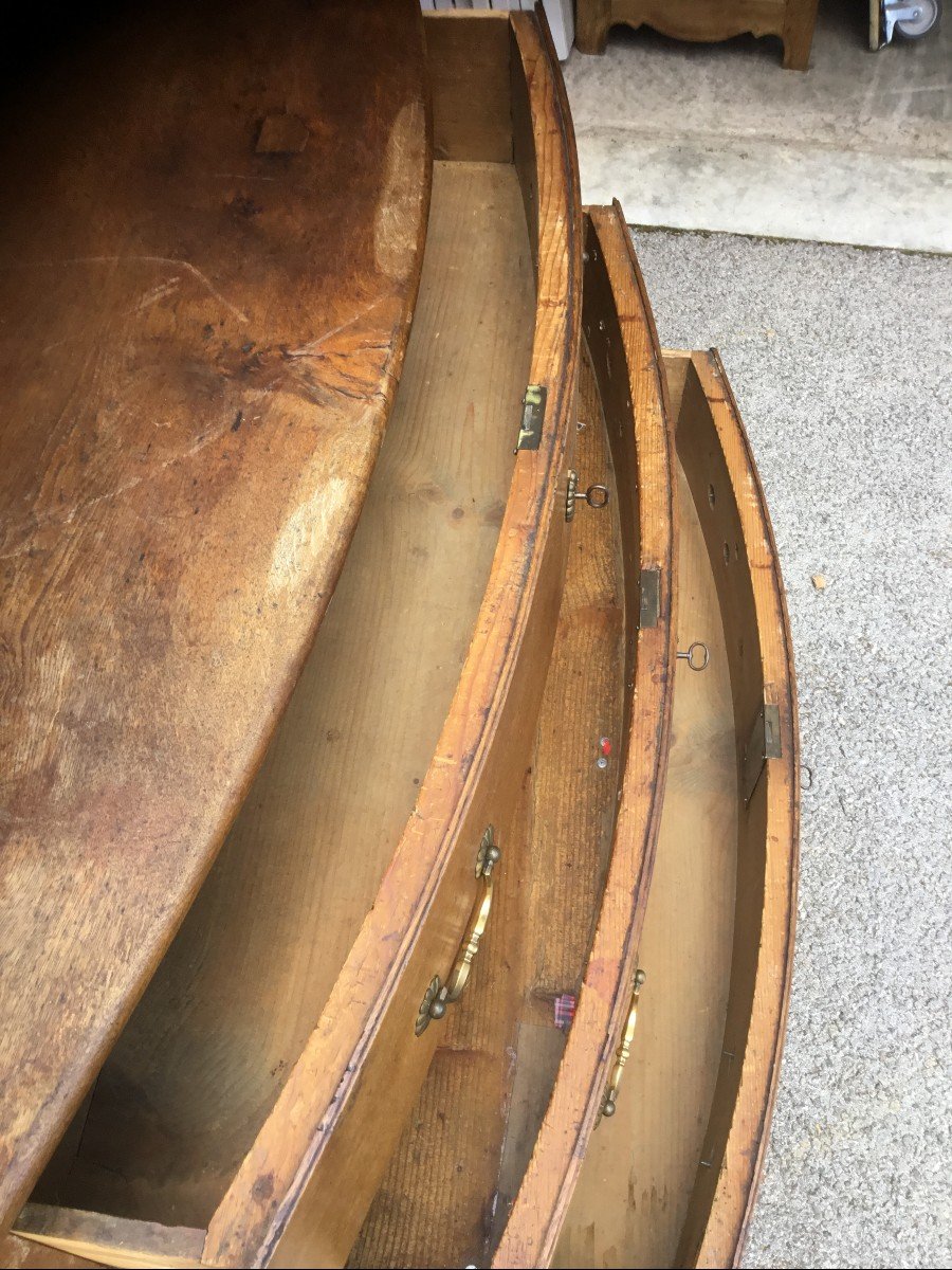 18th Century Oak Chest Of Drawers-photo-6