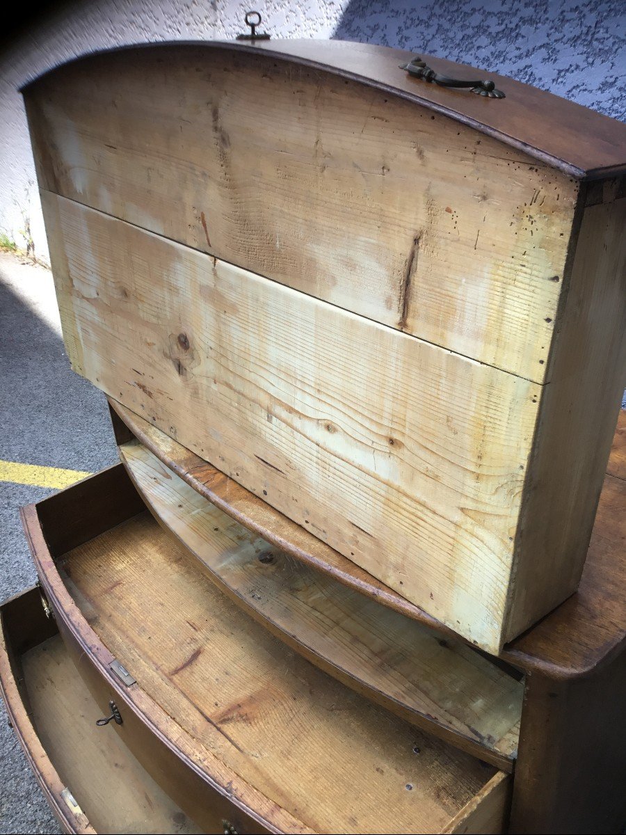 18th Century Oak Chest Of Drawers-photo-7