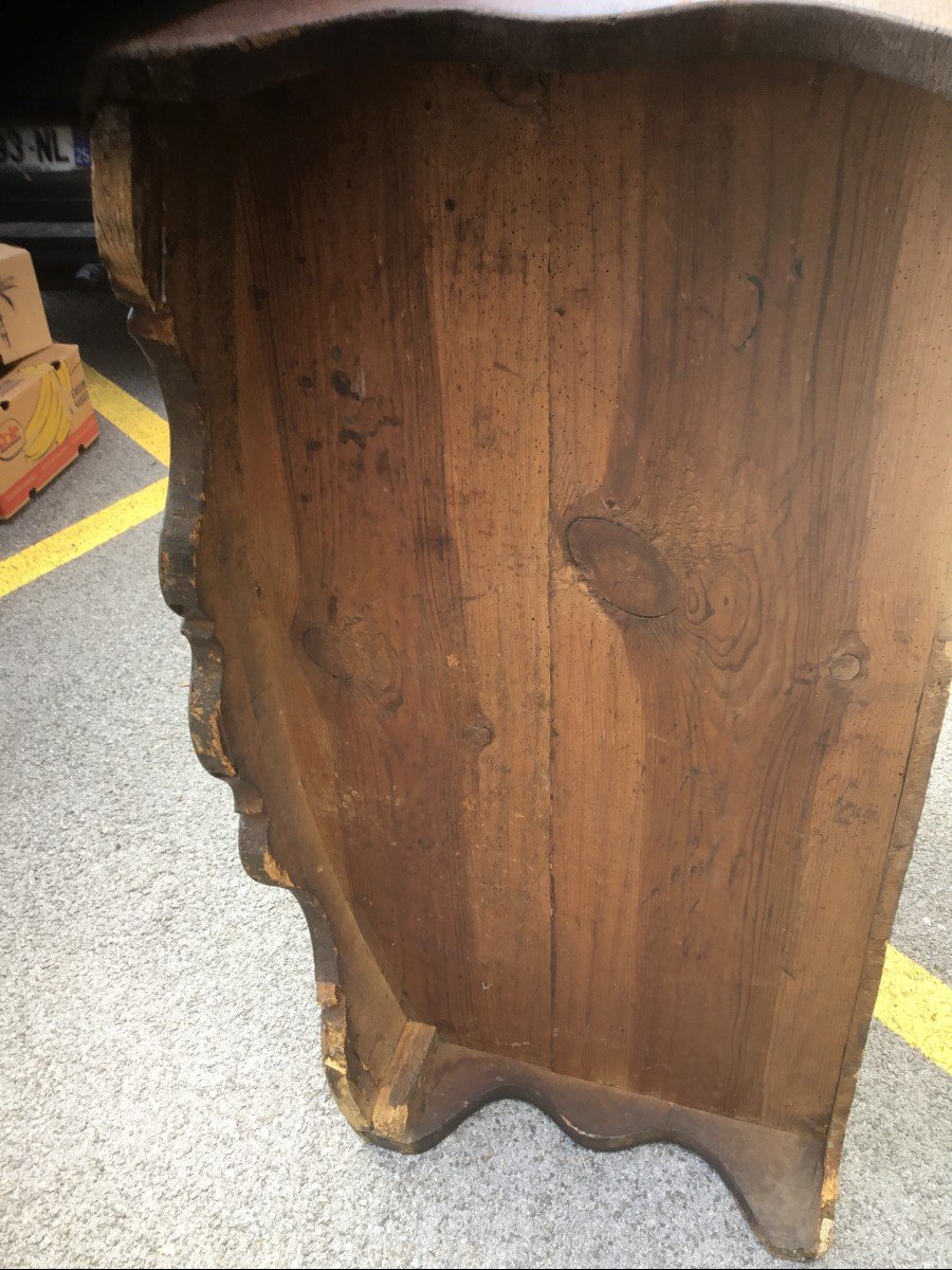 18th Century Oak Chest Of Drawers-photo-8