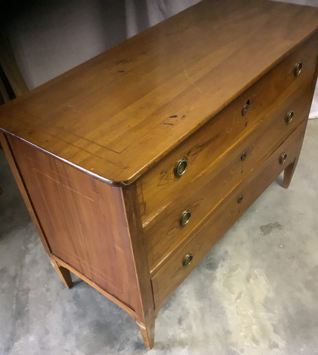 Italian Louis XVI Chest Of Drawers-photo-4