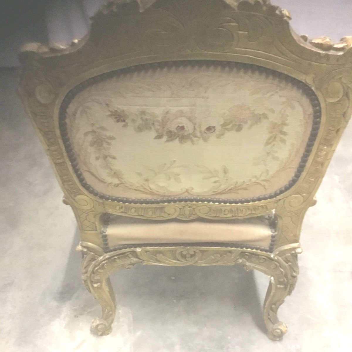 Napoleon III Golden Bench-photo-2