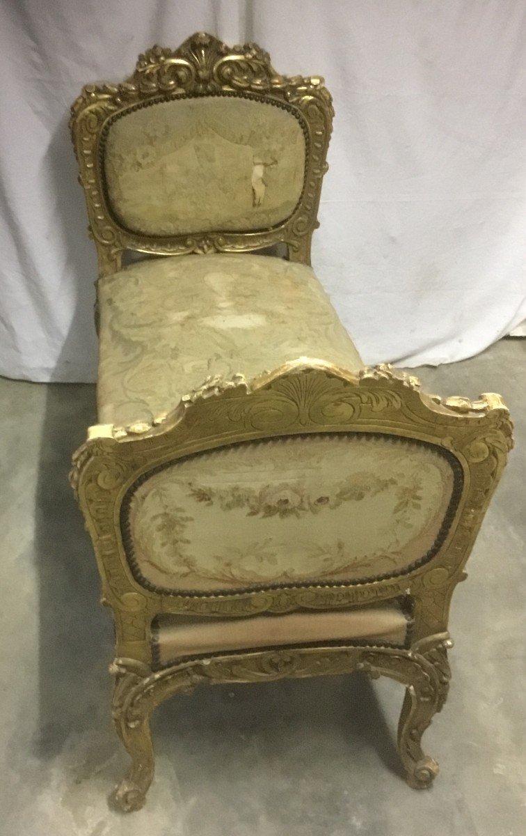 Napoleon III Golden Bench