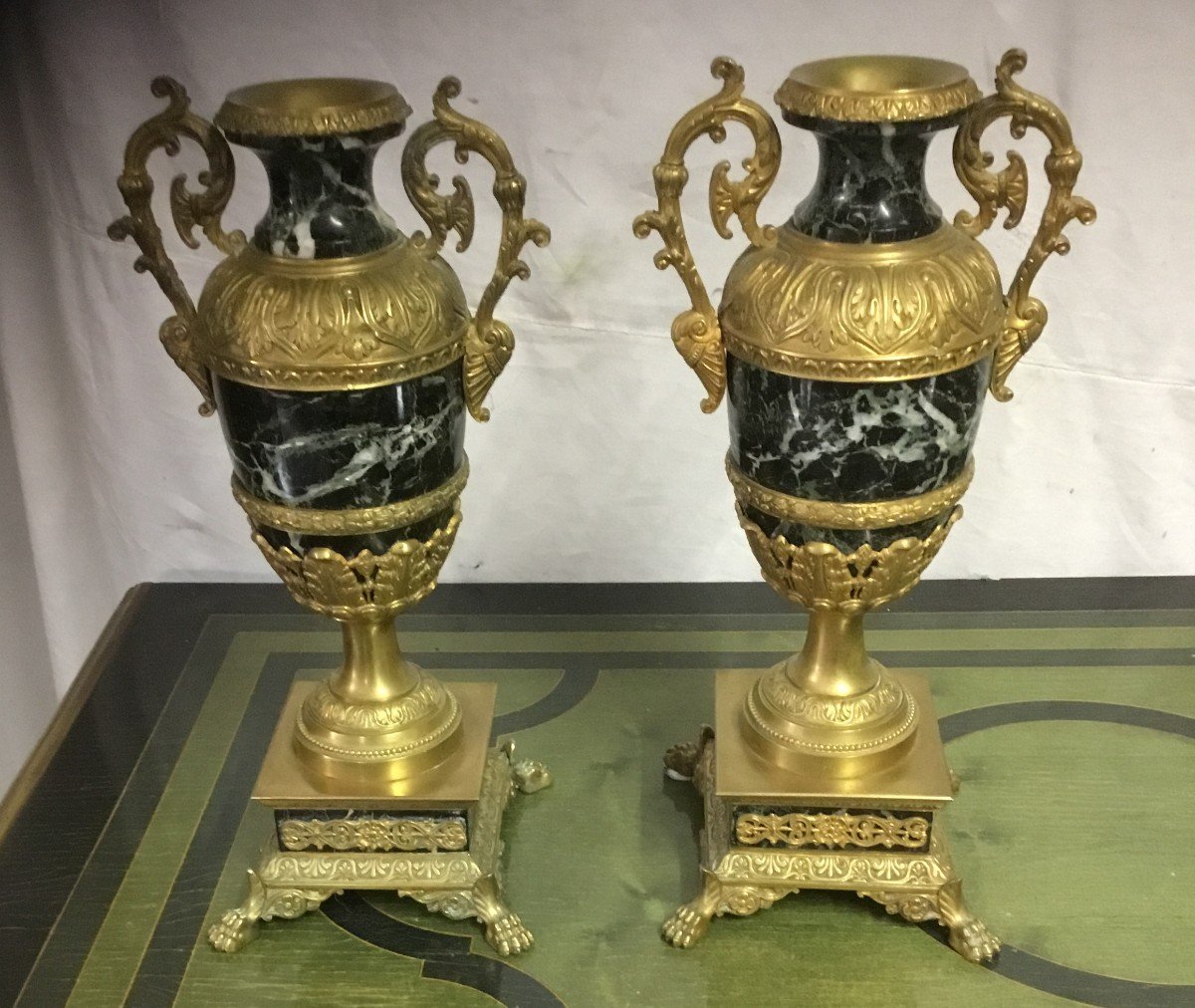 Pair Of Empire Vases