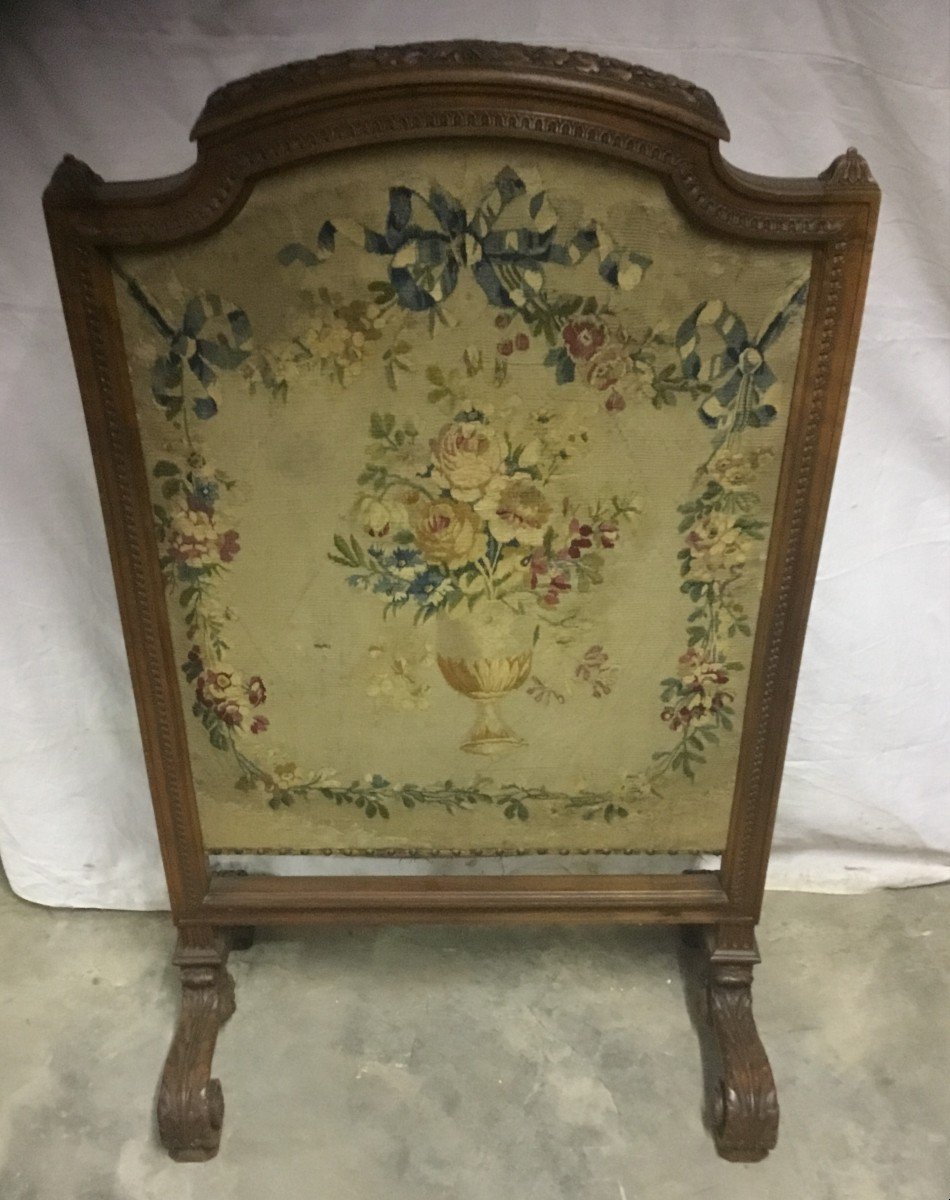 Louis XVI Style Fireplace Screen