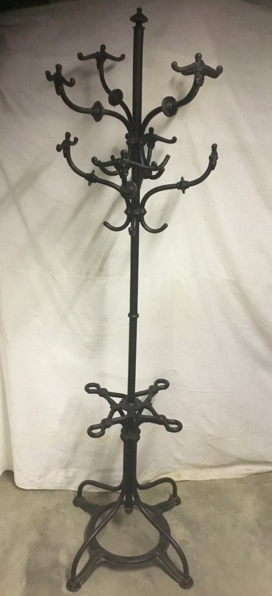 Iron Coat Rack 