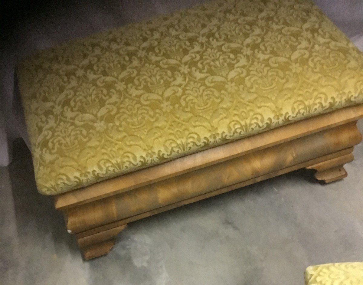 Pair Of End Of Bed Benches-photo-1