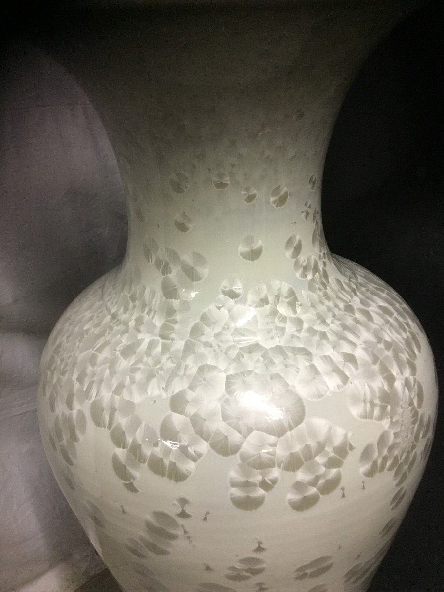 Large Glazed Ceramic Vase-photo-3