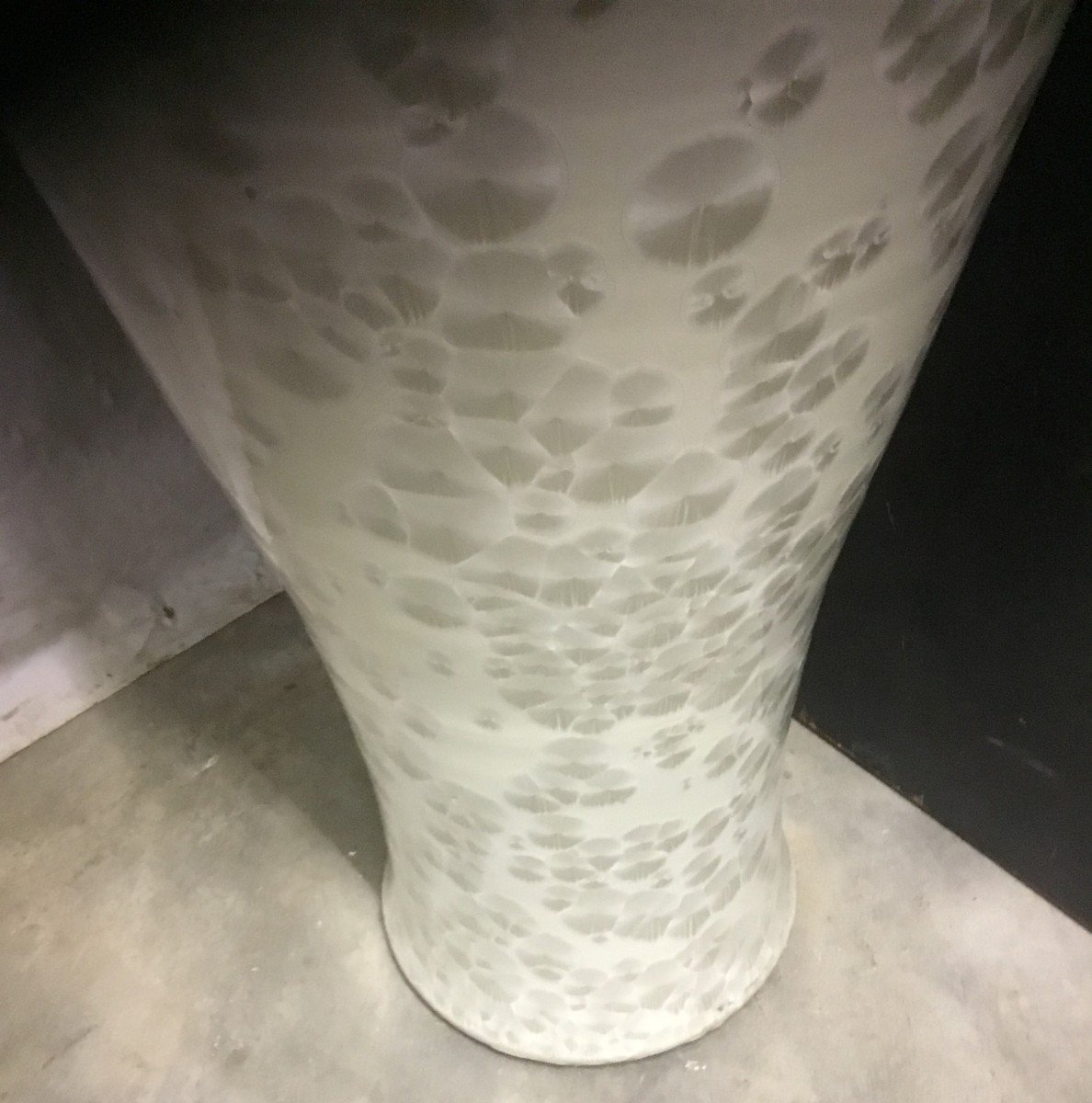 Large Glazed Ceramic Vase-photo-4