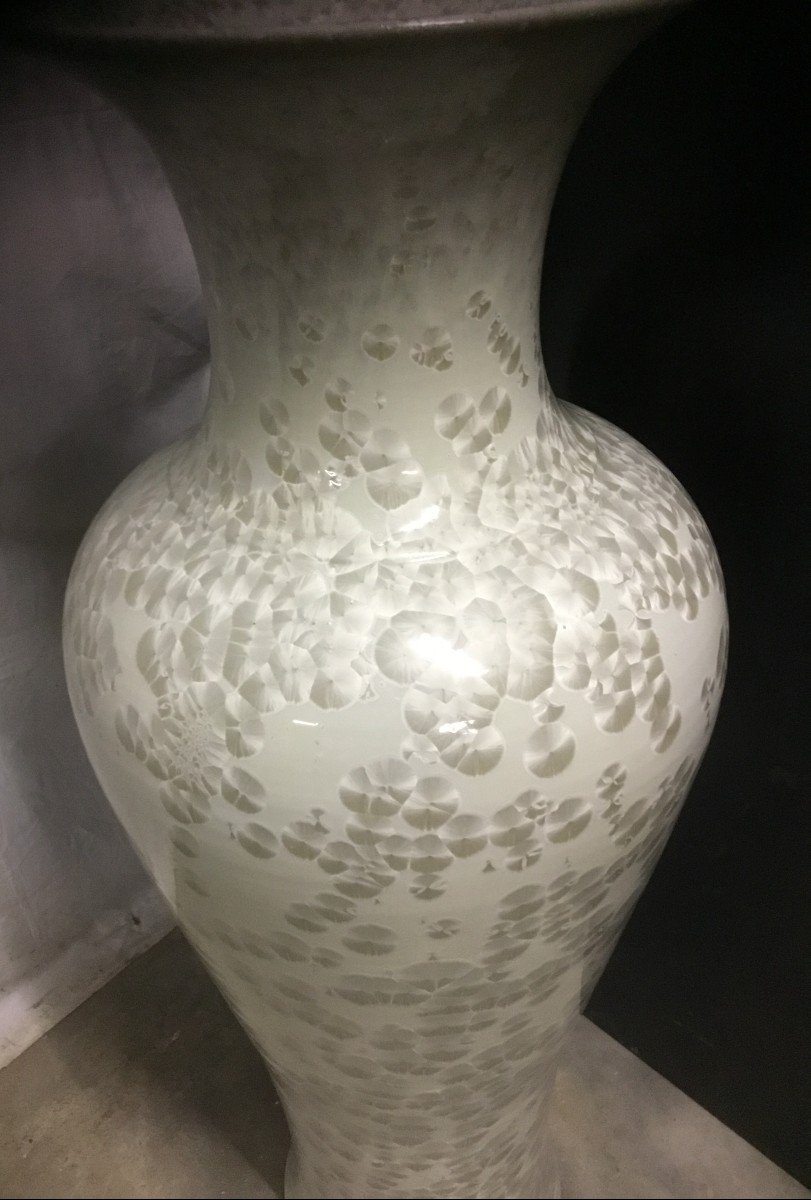 Large Glazed Ceramic Vase-photo-1