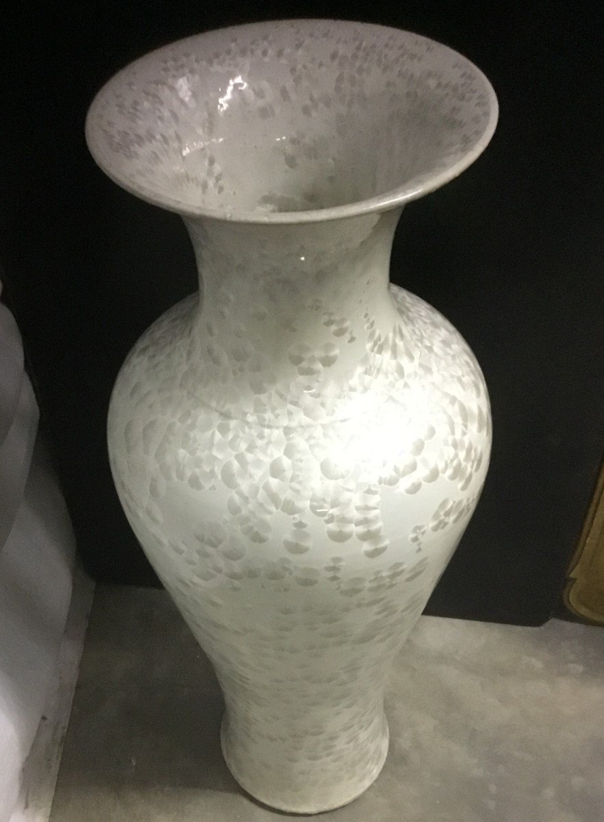 Large Glazed Ceramic Vase-photo-7