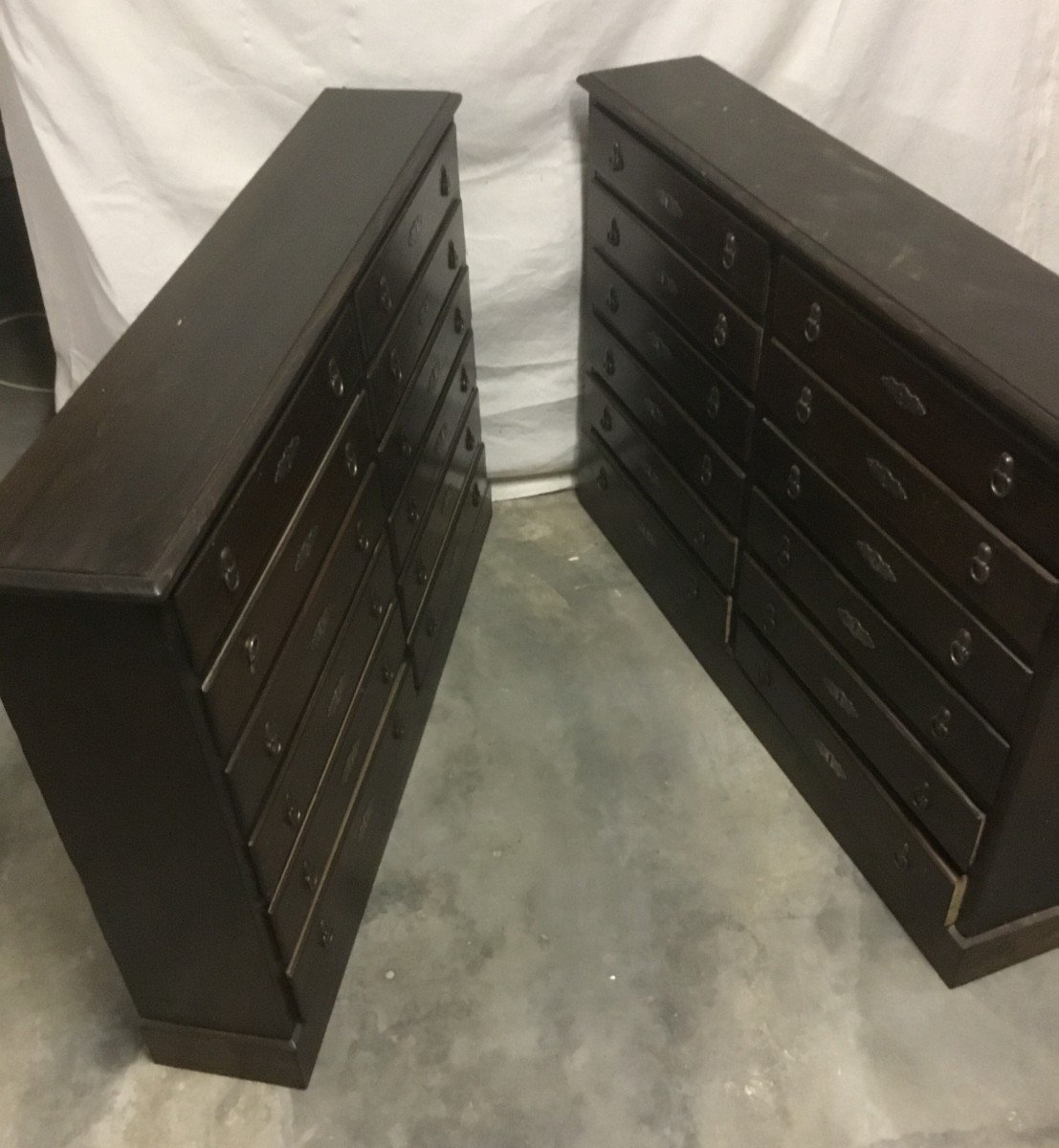 Pair Of Drawer Cabinets-photo-3
