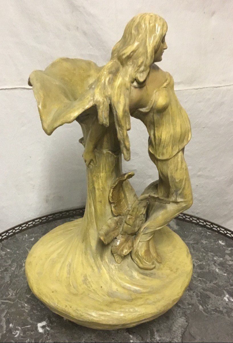 Sculpture Art Nouveau Goldscheider-photo-3