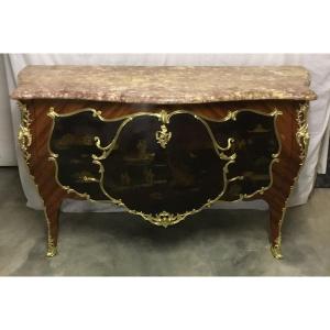 Louis XV Style Lacquer Commode