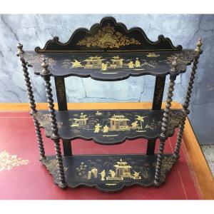 Chinese Lacquer Shelf