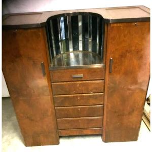 Art Deco Bar Cabinet