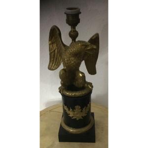 Bronze Eagle Lamp