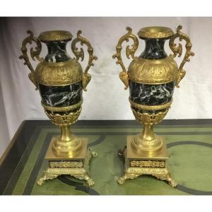 Pair Of Empire Vases