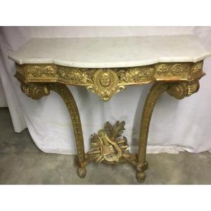 Napoleon III Golden Console