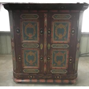 Painted Fir Cabinet