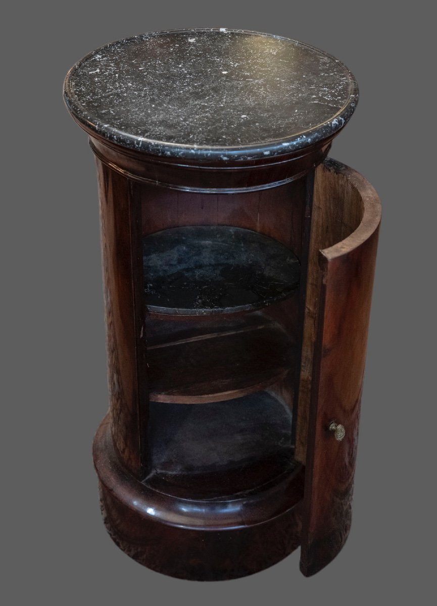 Large Somno In Mahogany With Marble Top-photo-3