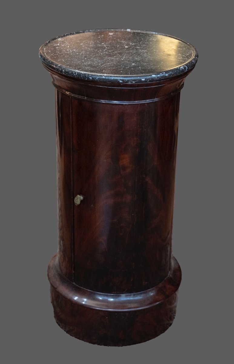 Large Somno In Mahogany With Marble Top