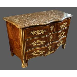 Large Louis XV Period Arbalette Commode