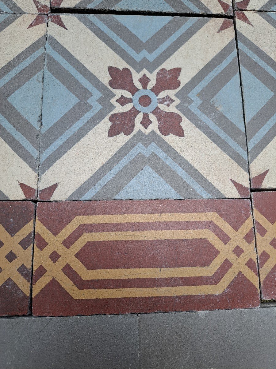 Set Of Old Tiles-photo-2