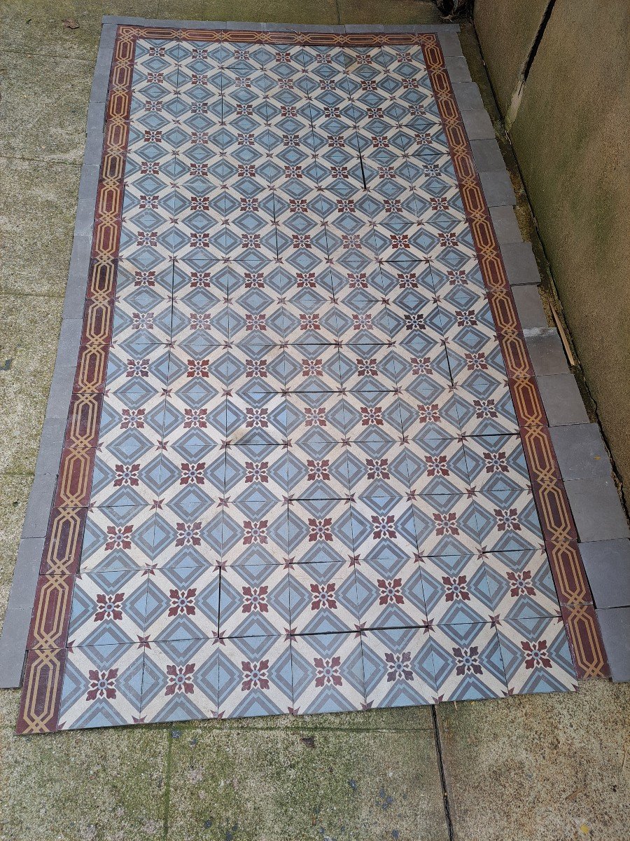 Set Of Old Tiles