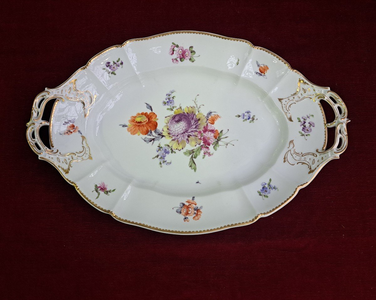 Rare Soupière En Porcelaine De Nymphenburg-photo-8