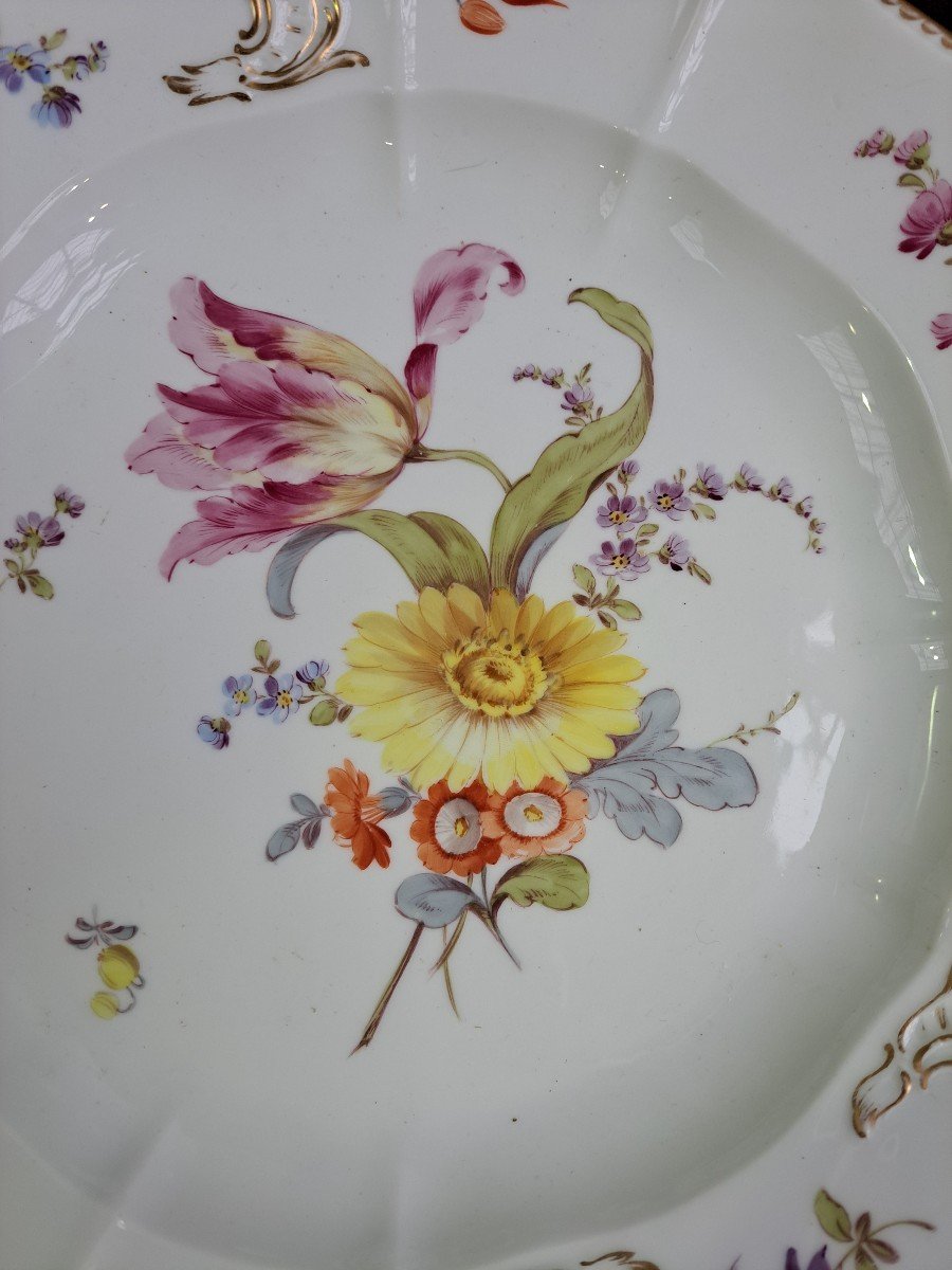 Nymphenburg Porcelain Cake Plate-photo-2