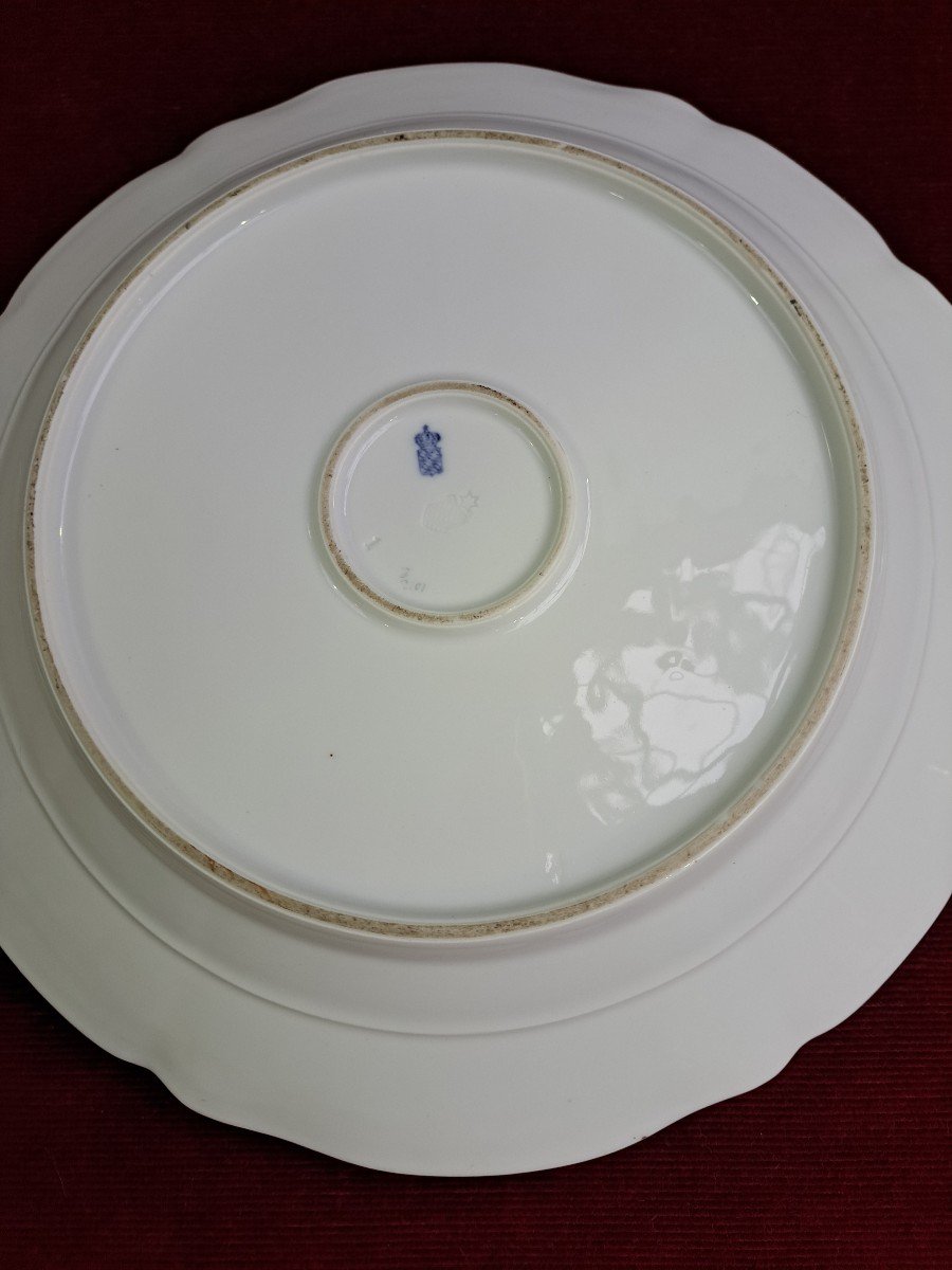 Nymphenburg Porcelain Cake Plate-photo-2