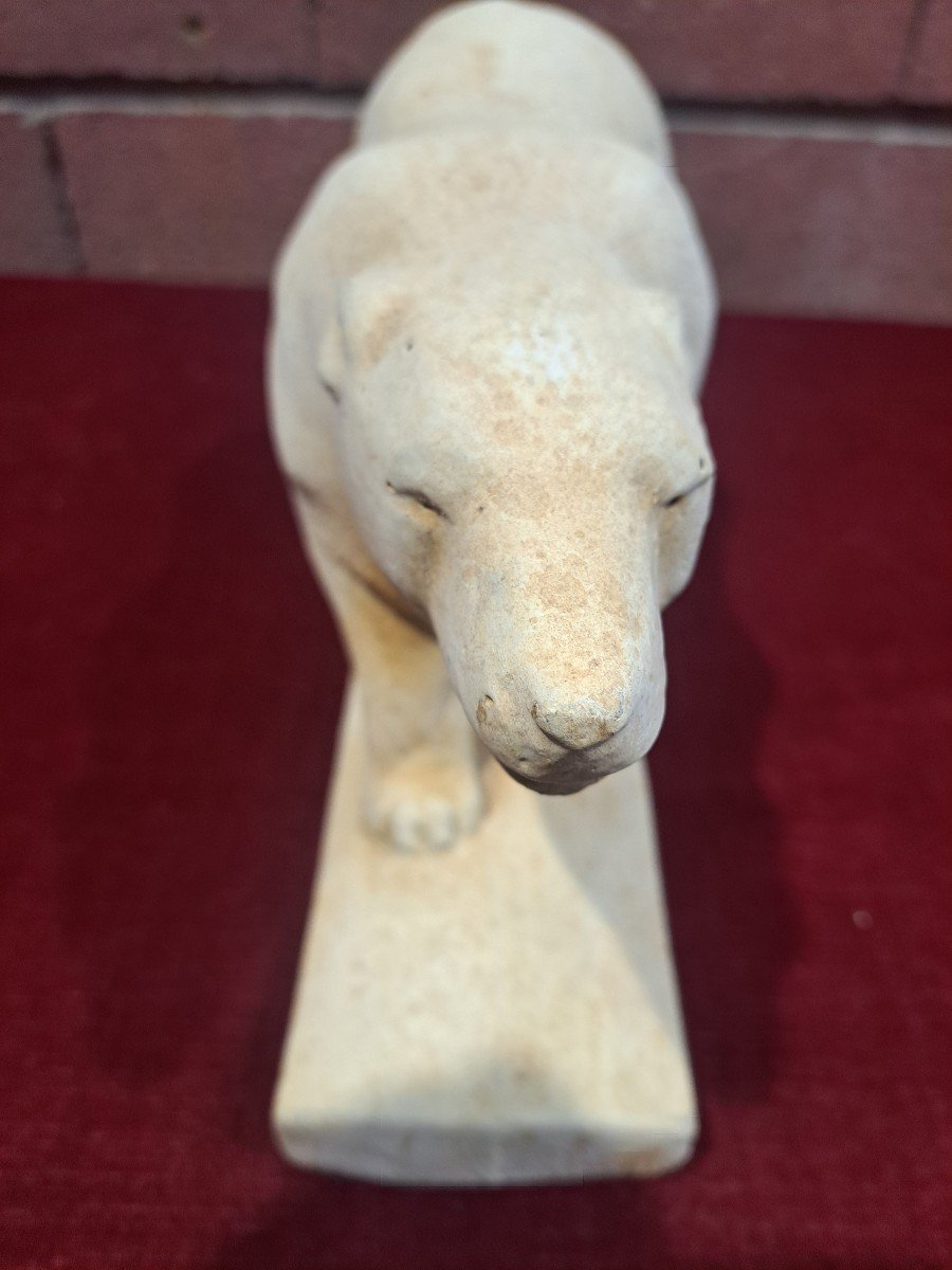 Reconstructed Stone Polar Bear -photo-2