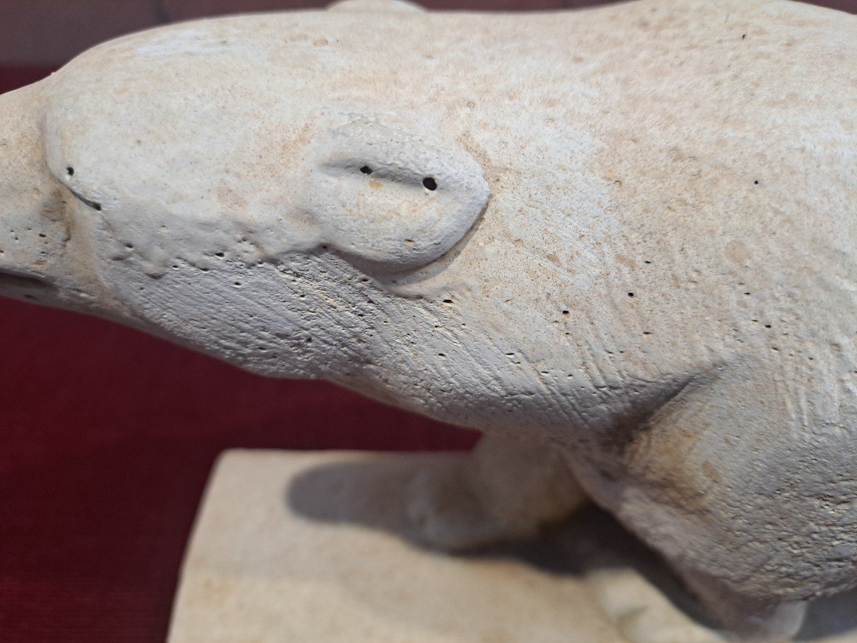 Reconstructed Stone Polar Bear -photo-4