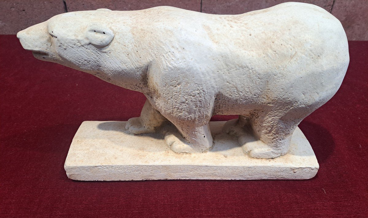 Reconstructed Stone Polar Bear 