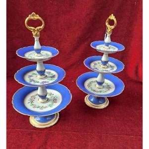 Pair Of Paris Porcelain Servants