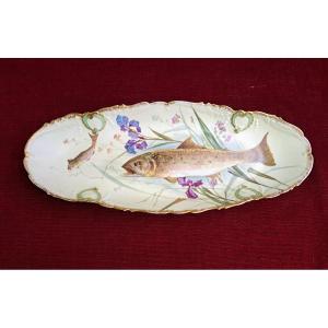 Limoges Fish Dish