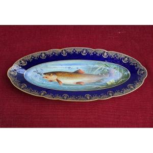 Limoges Fish Dish