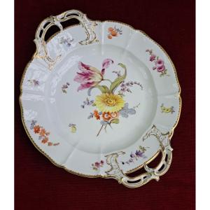 Pla A Gateaux En Porcelaine De Nymphenburg