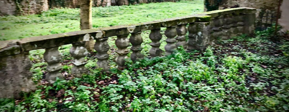 Balustrade En Pierre d'époque Louis XIV-photo-3