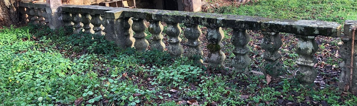 Louis XIV Period Stone Balustrade-photo-5