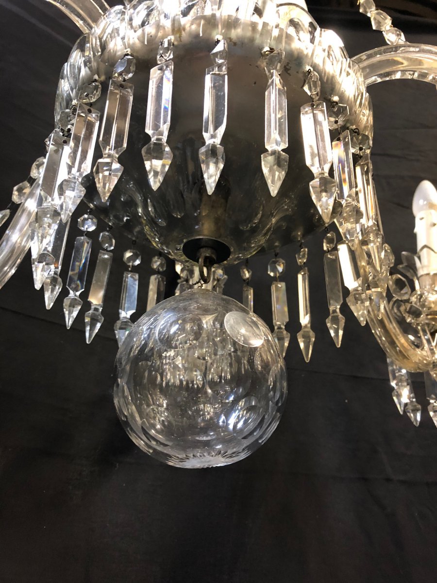 Large Crystal Chandelier-photo-6