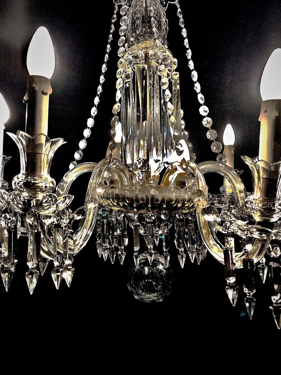 Large Crystal Chandelier