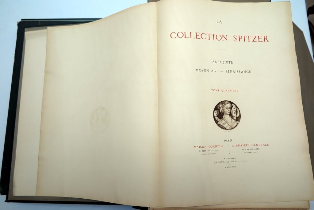 Collection Spitzer , Ensemble De 6 Volumes In Folio-photo-4