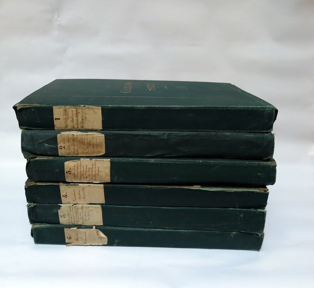 Collection Spitzer , Ensemble De 6 Volumes In Folio-photo-6
