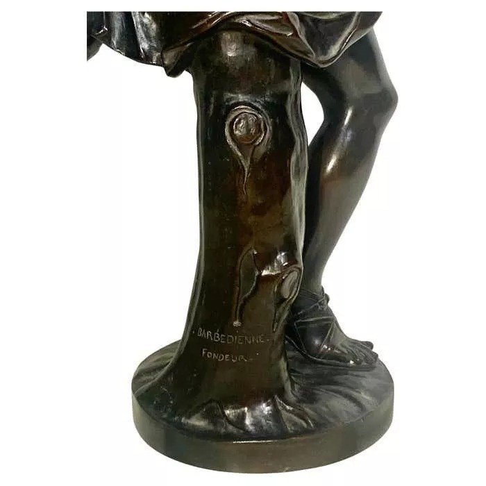 A French Bronze Figure Of Hippomenes, Circa 1880-photo-4